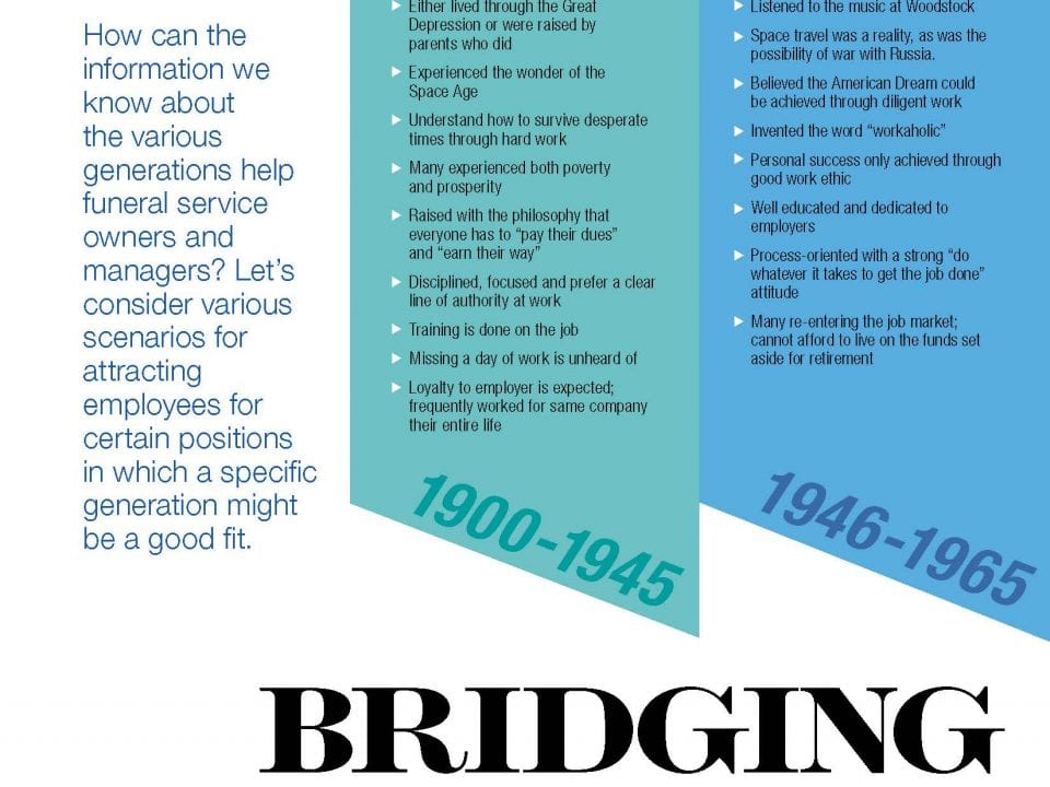 Funeral And Cemetery Consultants Stephanie Ramsey Bridging The Divide 5 17 Director Page 1