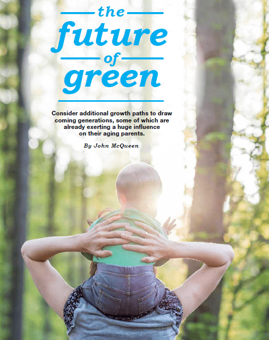 Cover of The Future of Green by John McQueen