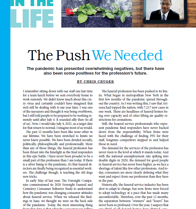 Cover of The Push We Needed by Chris Cruger