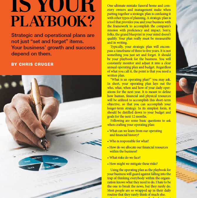 Cover of How Strong is Your Playbook document