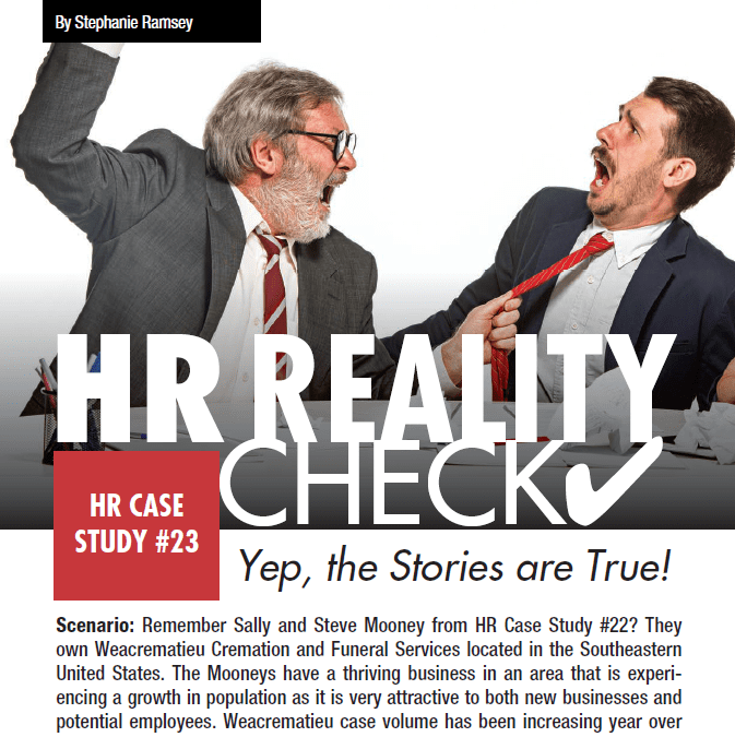 Cover of HR Reality Check HR Case Study #23 document