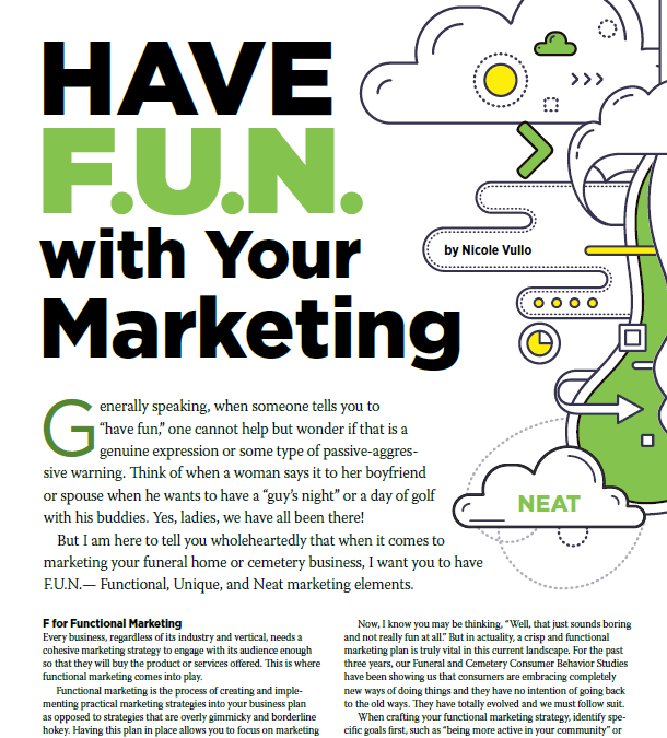 Cover of Have FUN with Your Marketing document